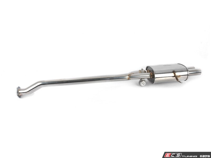 ARMYTRIX Stainless Steel Valvetronic Catback Exhaust System - Dual Chrome Silver Tips R56/R57/R58/R59