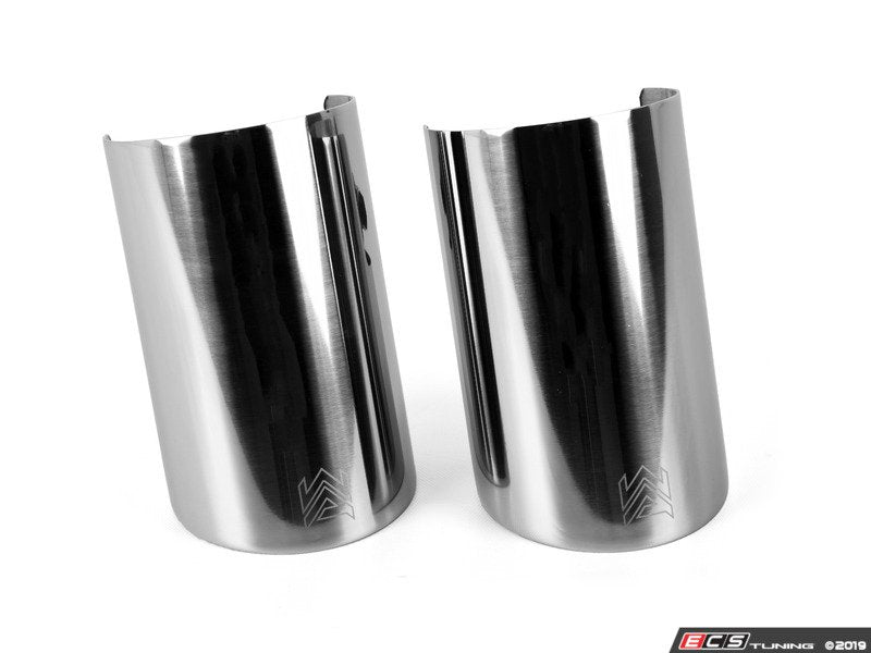 ARMYTRIX Stainless Steel Valvetronic Catback Exhaust System - Dual Chrome Silver Tips R56/R57/R58/R59