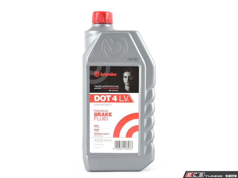 DOT 4 Low Viscosity Brake Fluid - 1 Liter