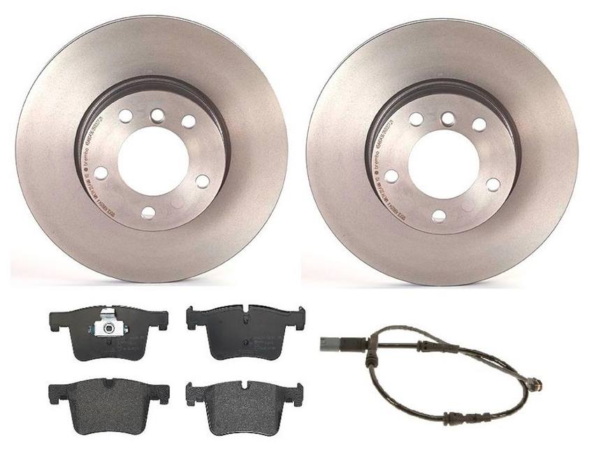 BMW Brembo Brake Kit – Pads and Rotors Front (312mm) (Low-Met) 34356792289 – Brembo 1514553KIT