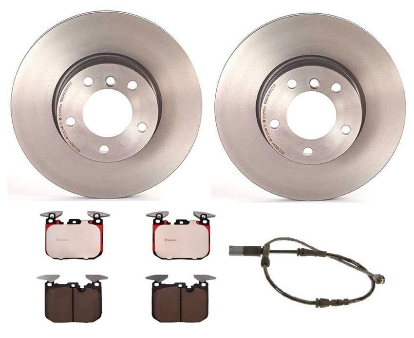 BMW Brembo Brake Kit – Pads and Rotors Front (312mm) (Ceramic) 34356792289 – Brembo 1514597KIT