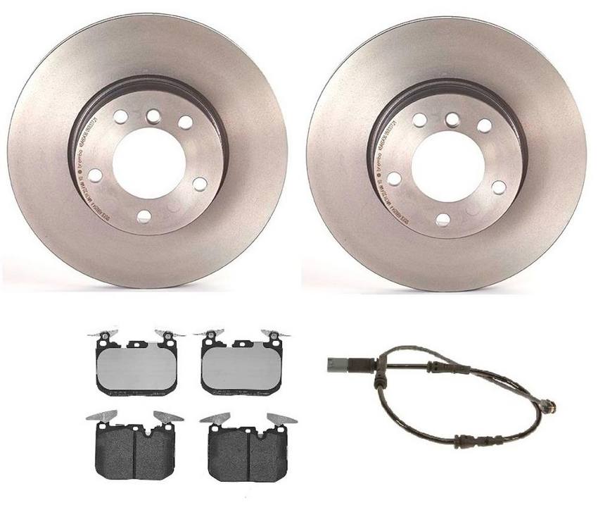 BMW Brembo Brake Kit – Pads and Rotors Front (312mm) (Low-Met) 34356792289 – Brembo 1514615KIT