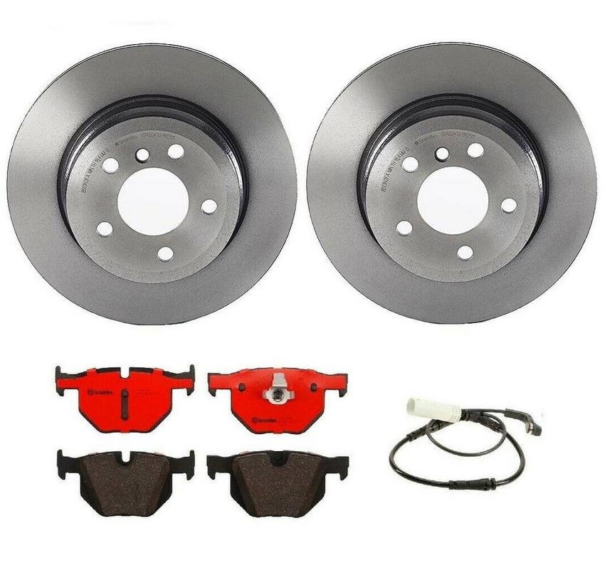 BMW Brembo Brake Kit – Pads and Rotors Rear (320mm) (Ceramic) 34356789505 – Brembo 1516861KIT