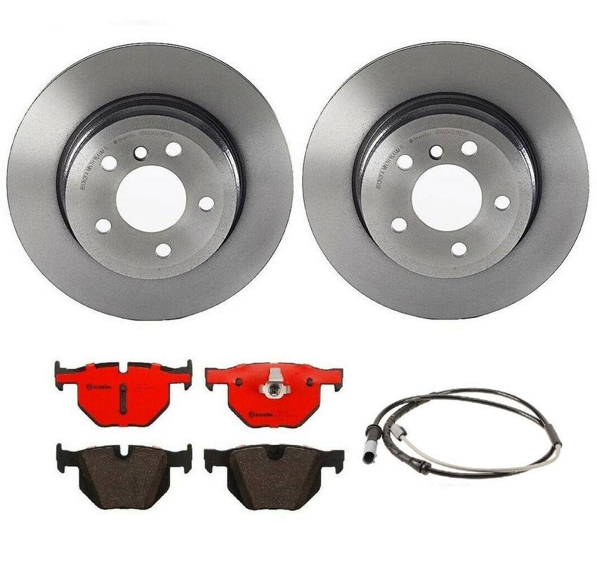 BMW Brembo Brake Kit – Pads and Rotors Rear (320mm) (Ceramic) 34356854168 – Brembo 1518704KIT