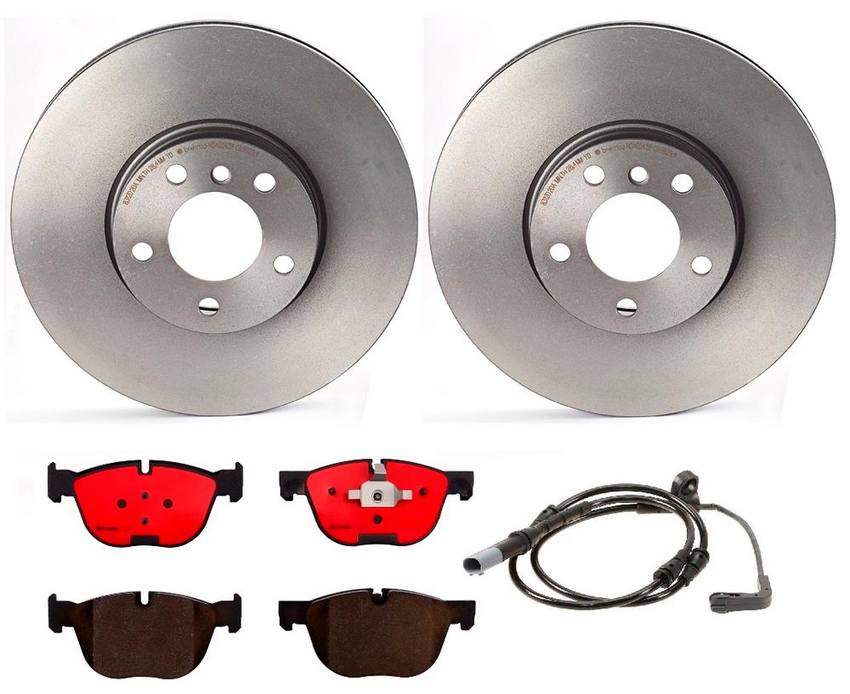 Brembo Brake Pads and Rotors Kit – Front (332mm) (Ceramic)