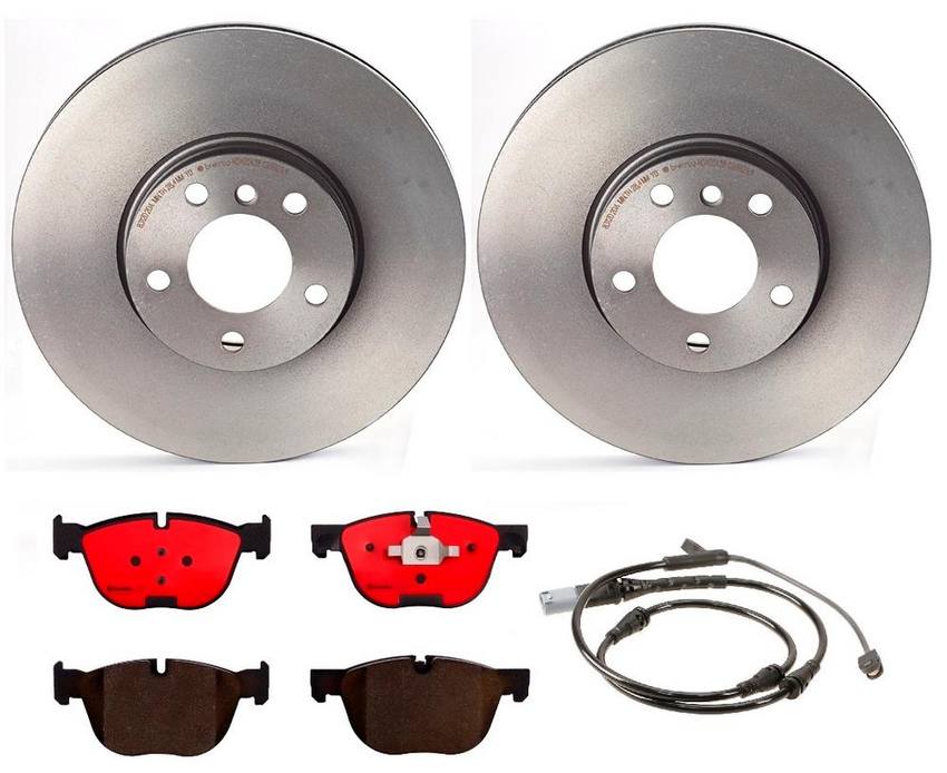 BMW Brembo Brake Kit – Pads and Rotors Front (332mm) (Ceramic) 34356792567 – Brembo 1521018KIT