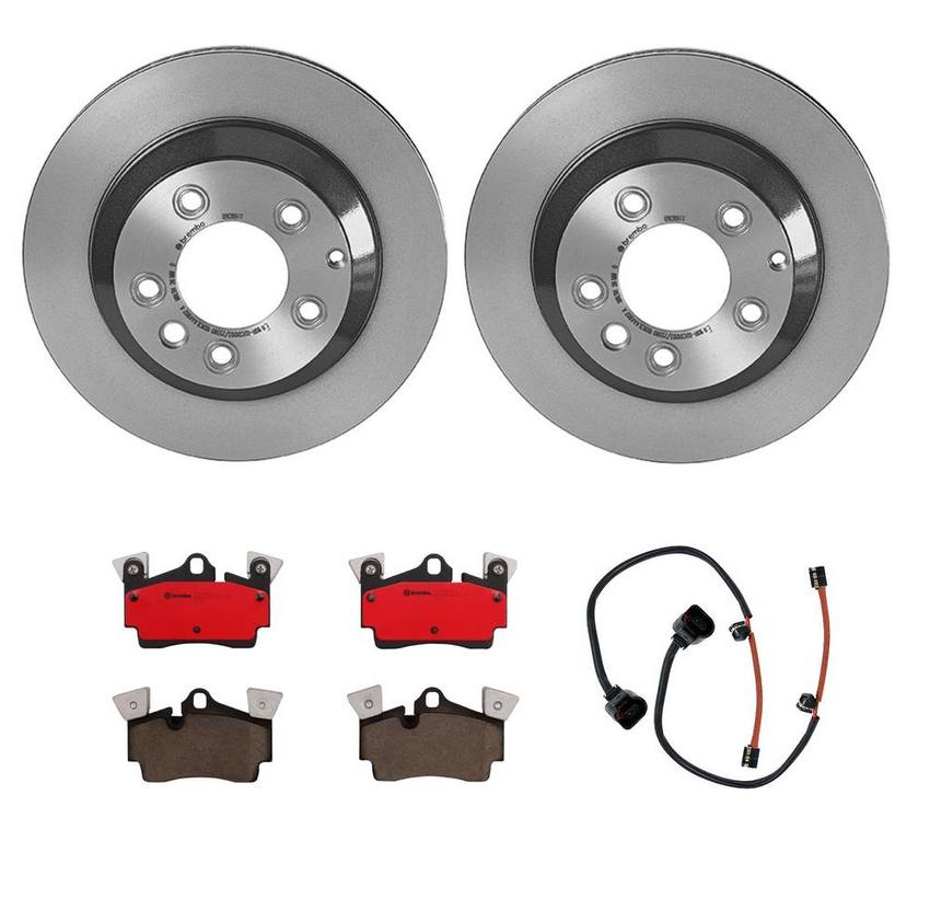 Brembo Brakes Kit – Pads and Rotors Rear (330mm) (Ceramic)