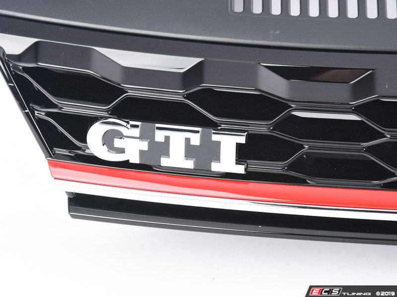 GTI Lighting Package Grille - With Red Strip