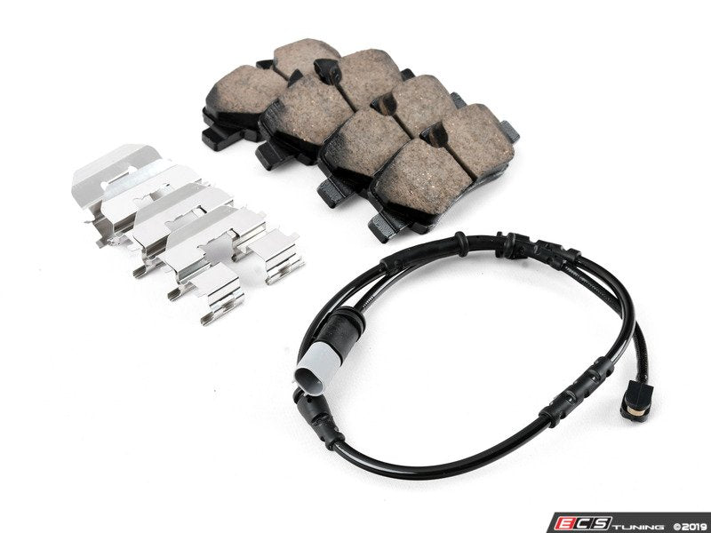 Rear Euro Ceramic Brake Pad Set EUR1800