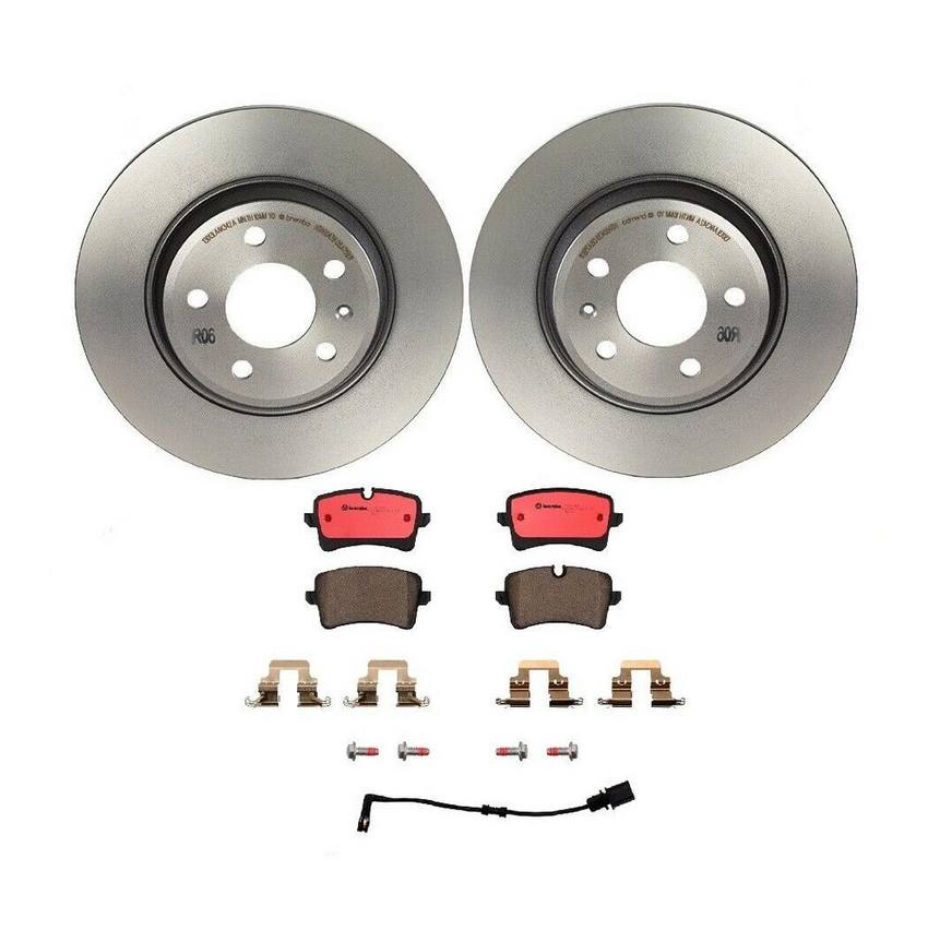 Audi Brembo Brake Kit – Pads and Rotors Rear (300mm) (Ceramic) 8K0615601M – Brembo 1524583KIT