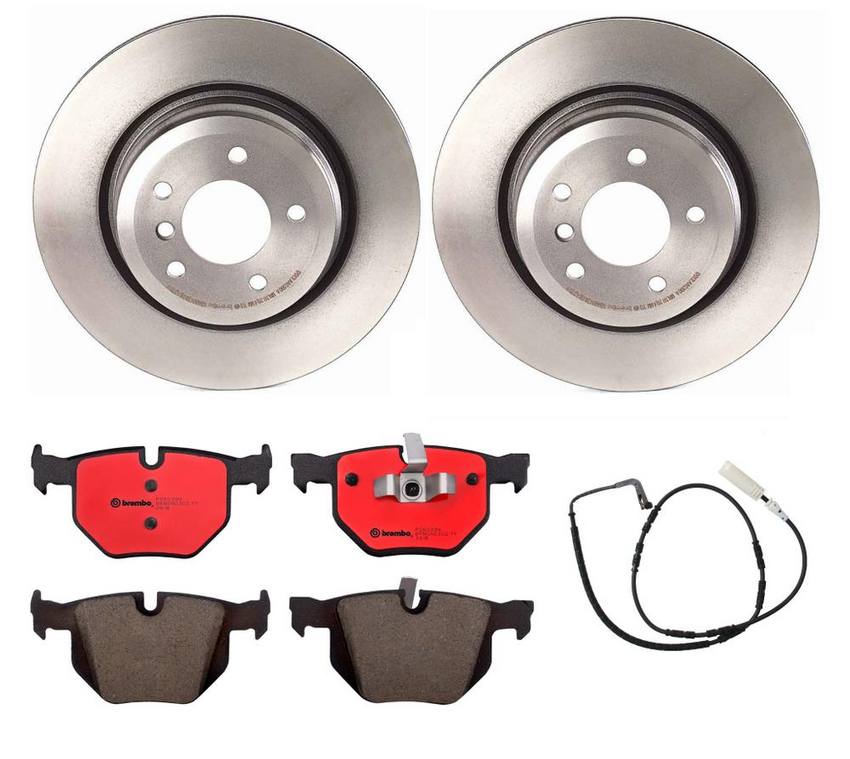 BMW Brembo Brake Kit – Pads and Rotors Rear (336mm) (Ceramic) 34356789445 – Brembo 1524805KIT