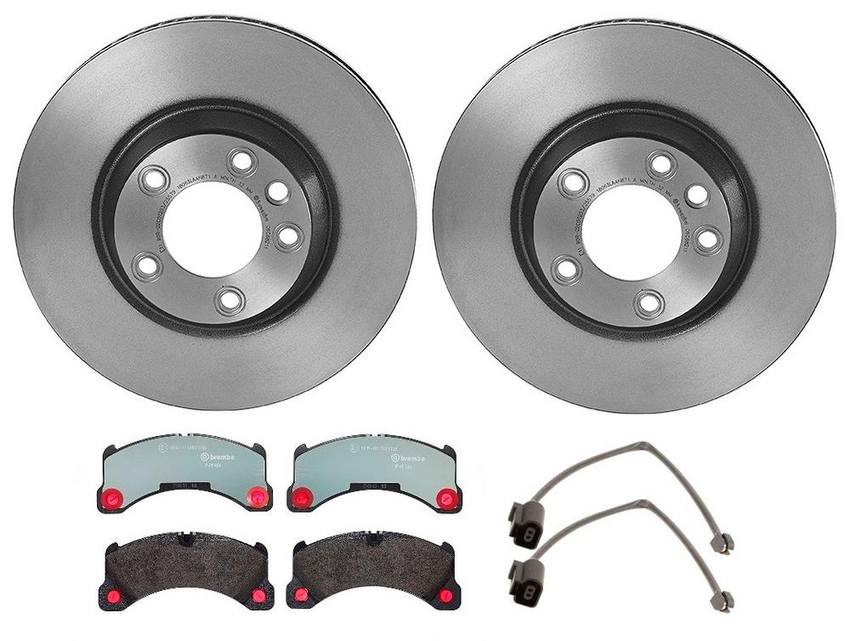 Brembo Brake Pads and Rotors Kit – Front (350mm) (Low-Met)