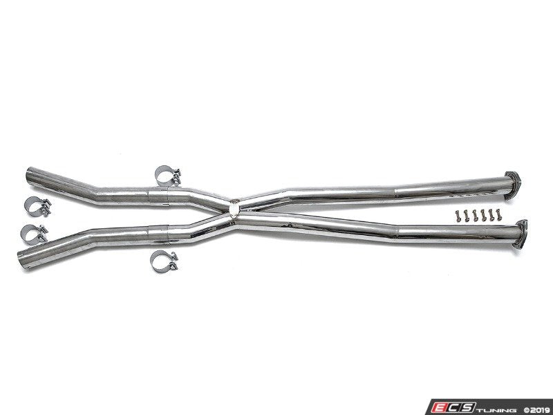 Audi S8 V10 Resonator Bypass X-Pipe