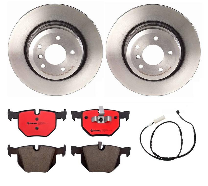 BMW Brembo Brake Kit – Pads and Rotors Rear (336mm) (Ceramic) 34356792564 – Brembo 1526076KIT