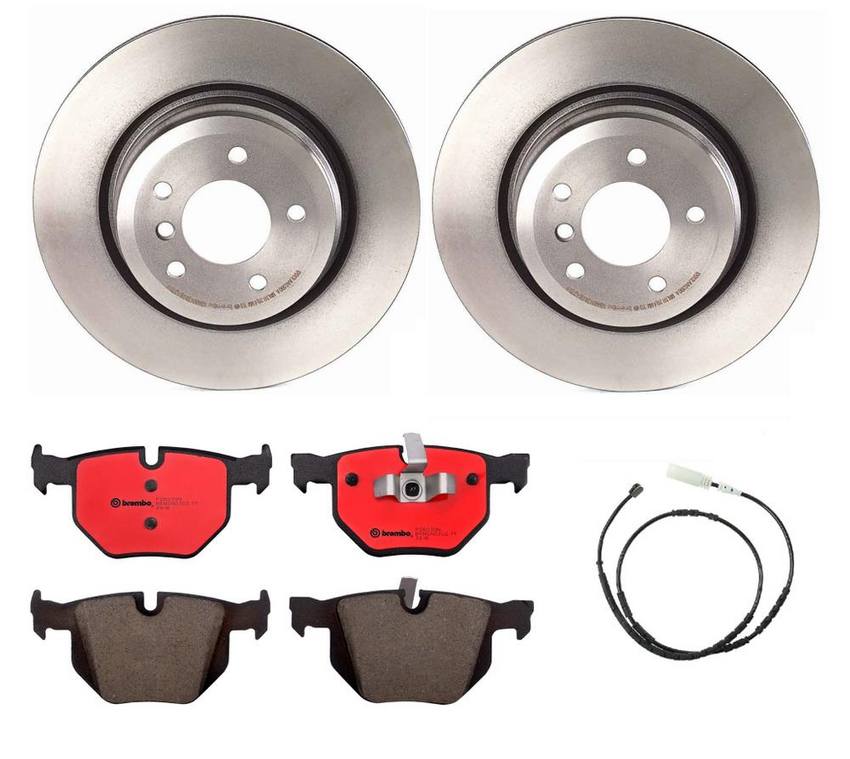 BMW Brembo Brake Kit – Pads and Rotors Rear (336mm) (Ceramic) 34356792565 – Brembo 1526204KIT