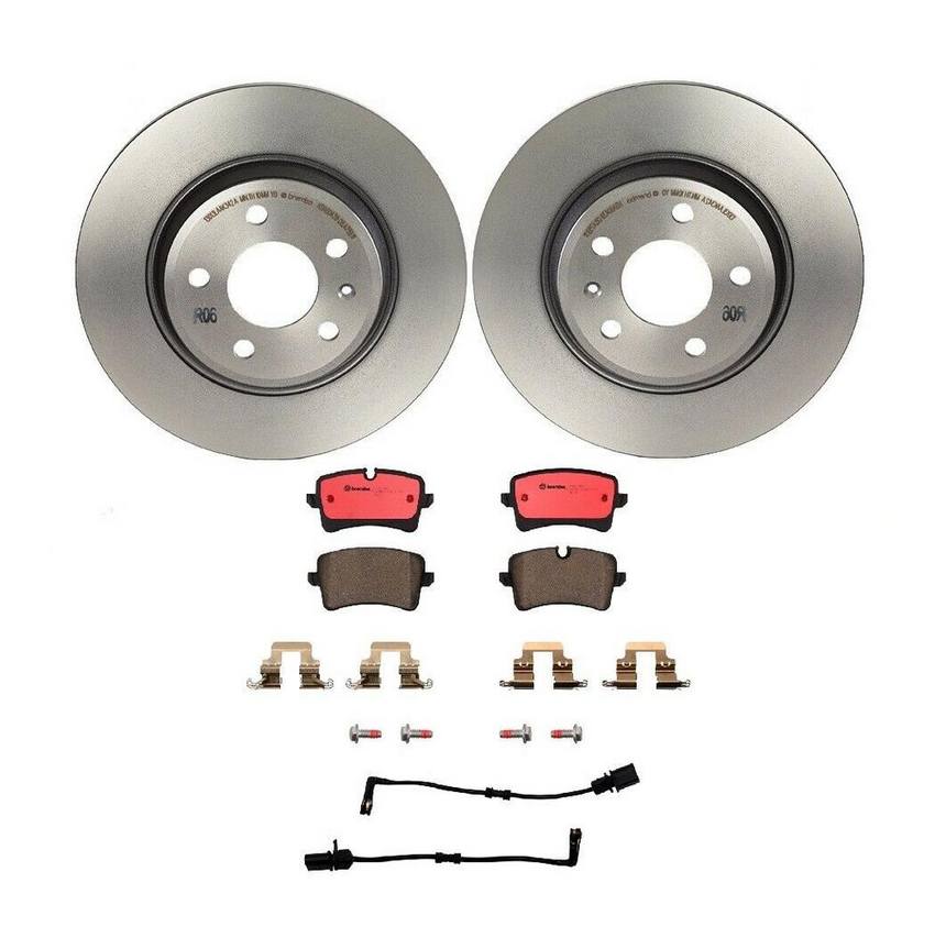 Audi Brembo Brake Kit – Pads and Rotors Rear (300mm) (Ceramic) 8K0615601M – Brembo 1526598KIT