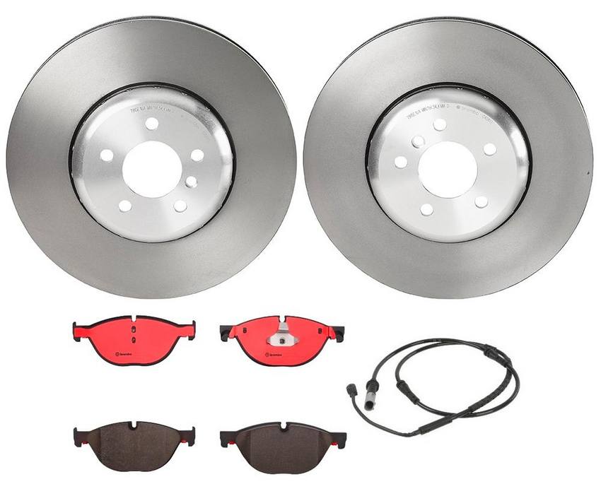 Brembo Brake Pads and Rotors Kit – Front (374mm) (Ceramic)