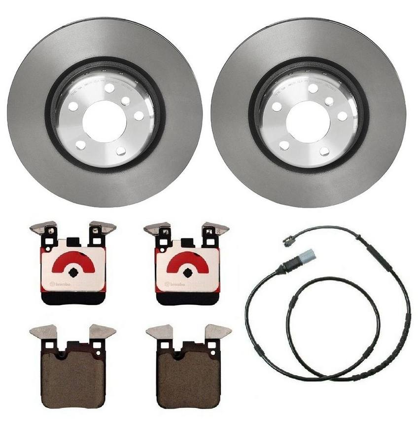 BMW Brembo Brake Kit – Pads and Rotors Rear (345mm) (Ceramic) 34356792292 – Brembo 1527015KIT