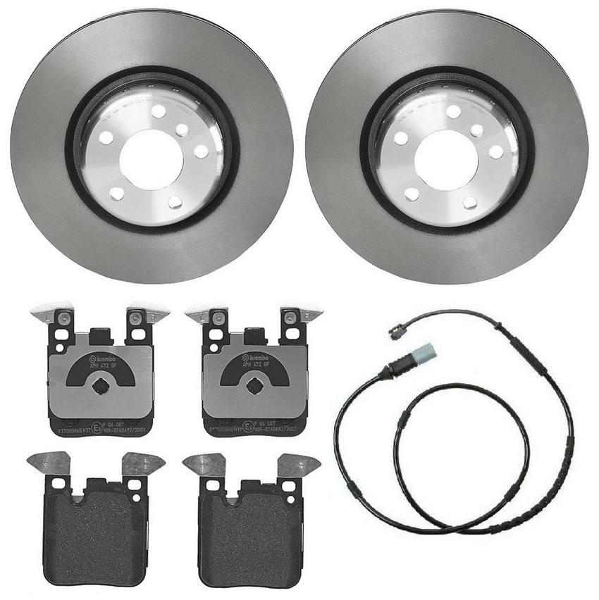 BMW Brembo Brake Kit – Pads and Rotors Rear (345mm) (Low-Met) 34356792292 – Brembo 1527094KIT