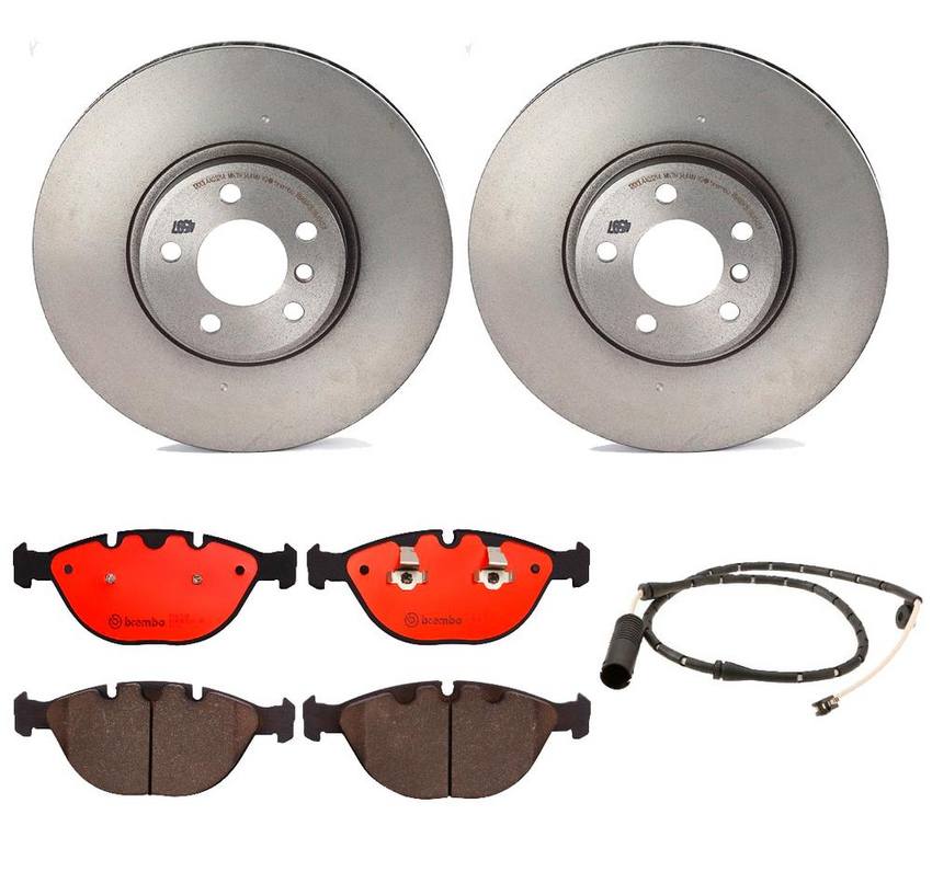 BMW Brembo Brake Kit – Pads and Rotors Front (356mm) (Ceramic) 34351165579 – Brembo 1527271KIT