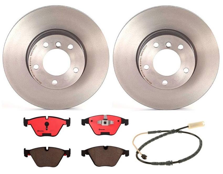 Brembo Brake Pads and Rotors Kit – Front (312mm) (Ceramic)