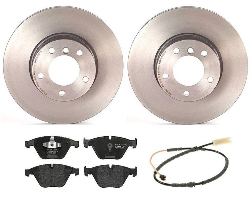 BMW Brembo Brake Kit – Pads and Rotors Front (312mm) (Low-Met) 34356792561 – Brembo 1527930KIT