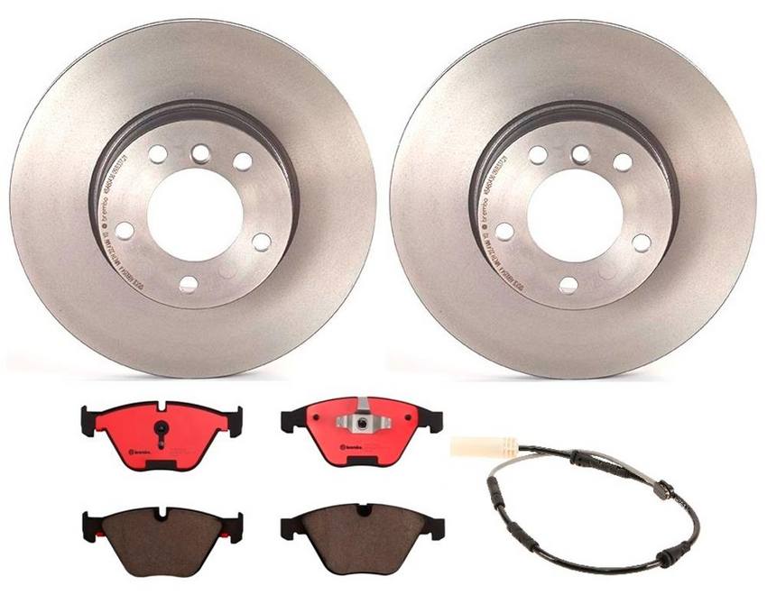 Brembo Brake Pads and Rotors Kit – Front (312mm) (Ceramic)