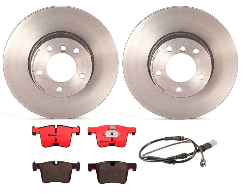 BMW Brembo Brake Kit – Pads and Rotors Front (312mm) (Ceramic) 34356792289 – Brembo 1529157KIT