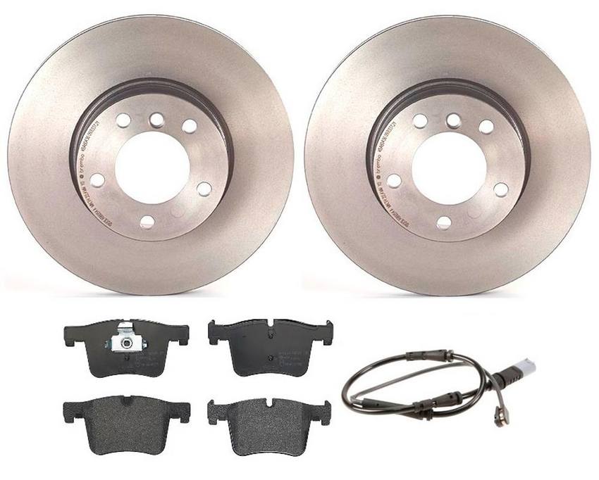 BMW Brembo Brake Kit – Pads and Rotors Front (312mm) (Low-Met) 34356792289 – Brembo 1529529KIT