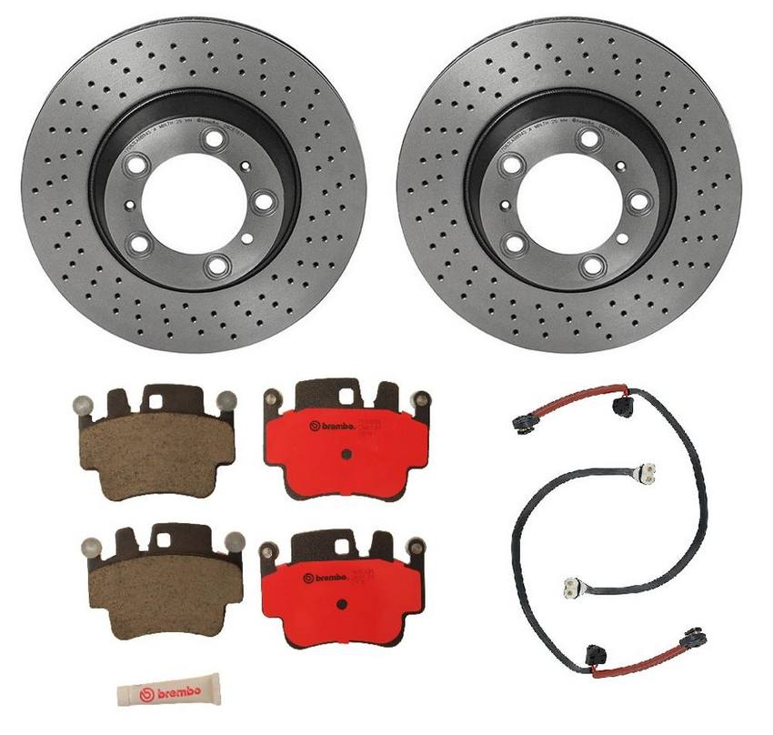 Brembo Brakes Kit – Pads and Rotors Rear (330mm) (Ceramic)