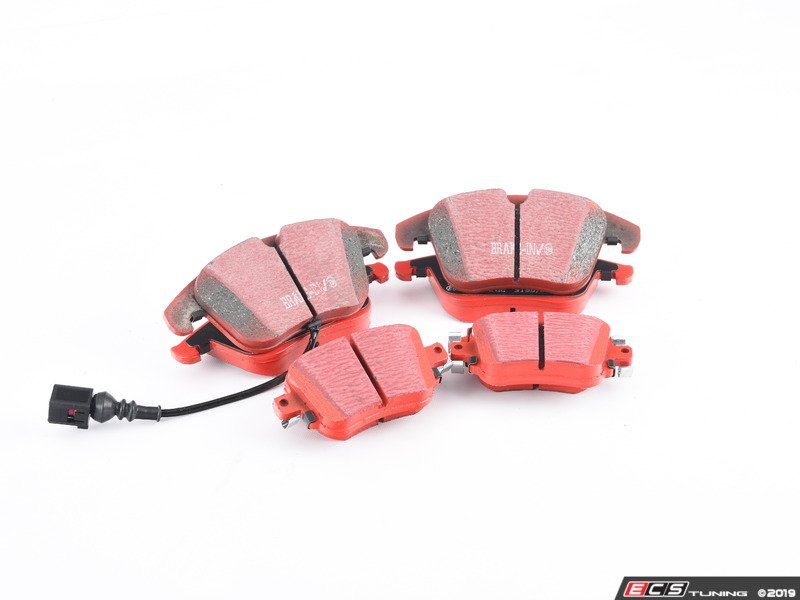 Front & Rear Brake Pad Kit - EBC RedStuff (272mm)