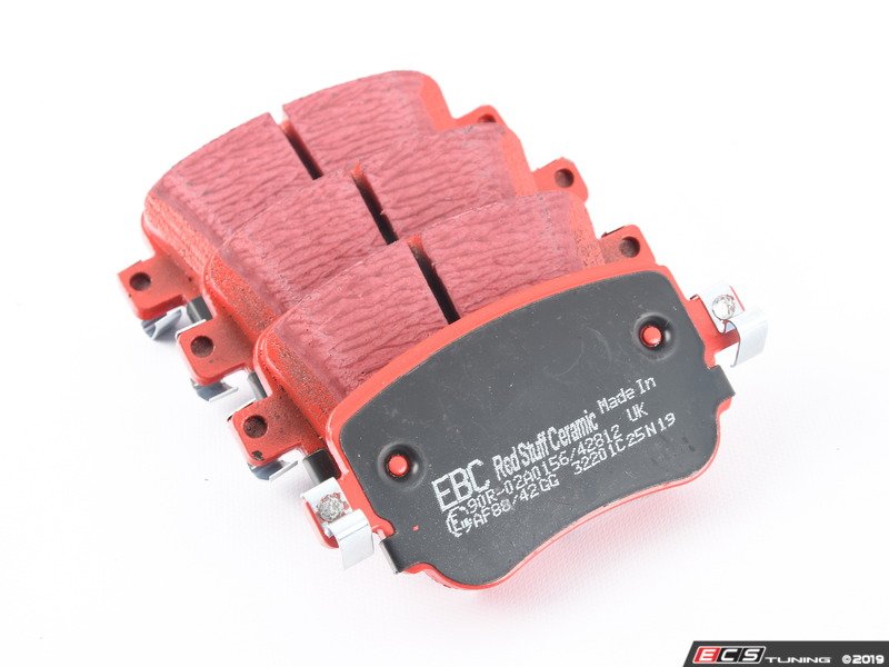 Front & Rear Brake Pad Kit - EBC RedStuff (272mm)