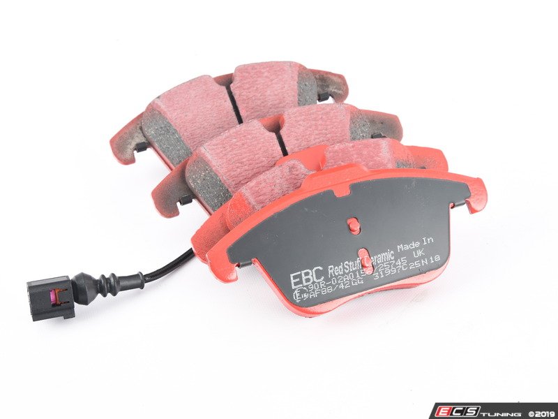 Front & Rear Brake Pad Kit - EBC RedStuff (272mm)