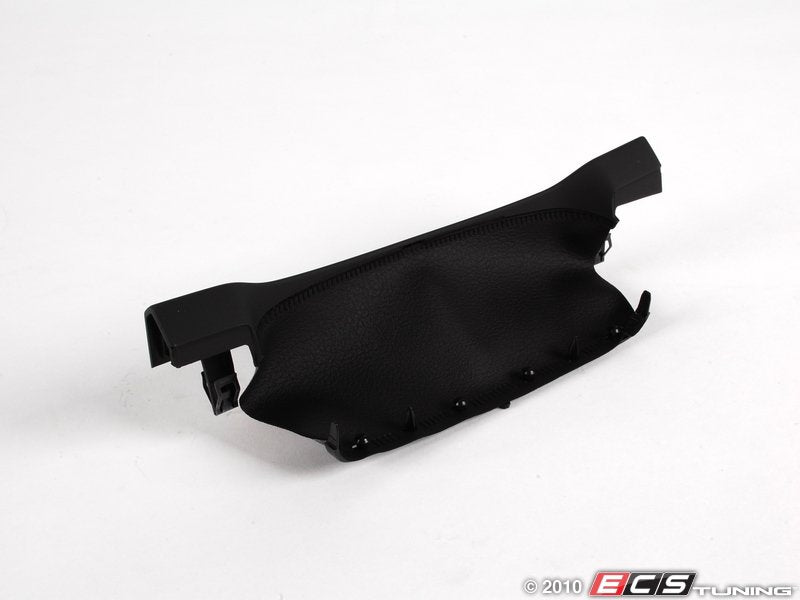 dashboard gap cover - titanium black