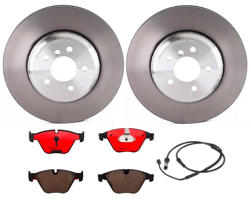 BMW Brembo Brake Kit – Pads and Rotors Front (348mm) (Ceramic) 34356791958 – Brembo 1531737KIT