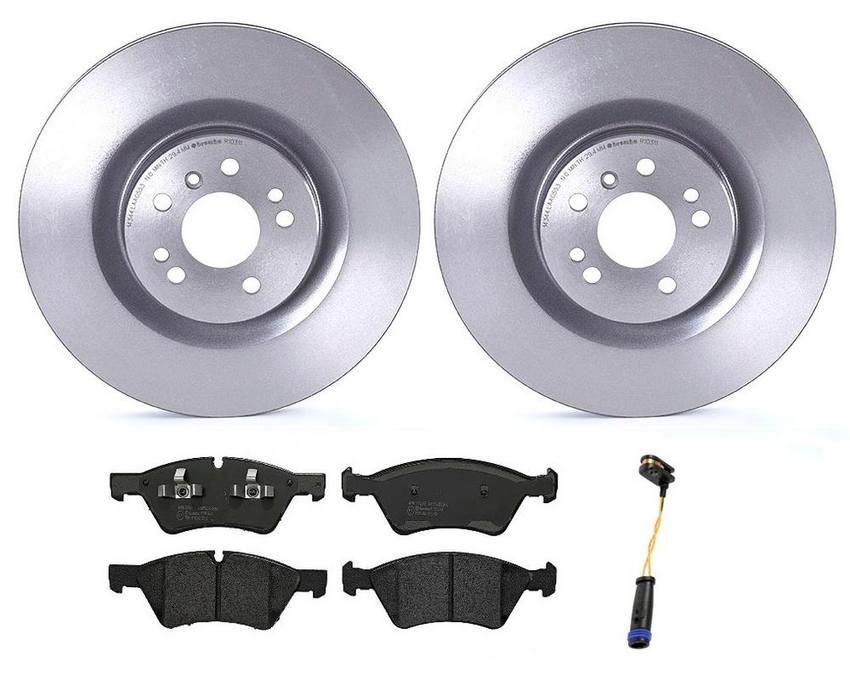 Brembo Brake Pads and Rotors Kit – Front (350mm) (Low-Met)