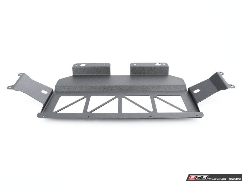 Fall Line Motorsports Oil Cooler Guard - Wrinkle Black - F90 M5