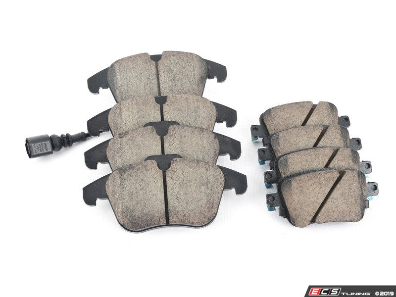 Front & Rear Euro Ceramic Brake Pad Kit