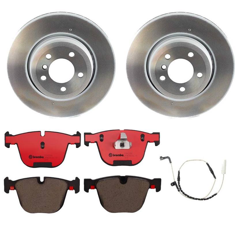 Brembo Brakes Kit – Pads and Rotors Rear (345mm) (Ceramic)