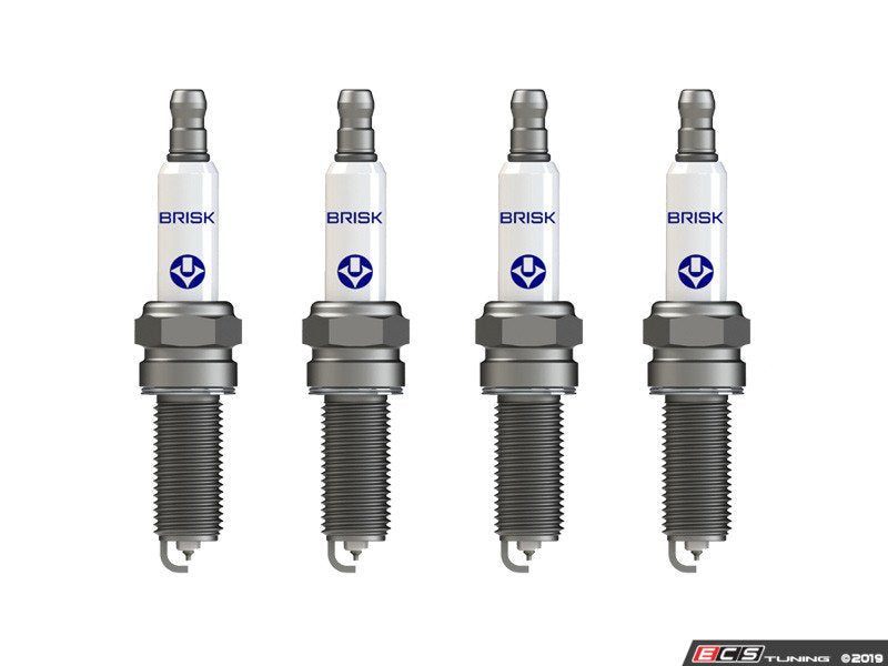 Brisk Platin EEX14YP Spark Plugs - Set Of Four