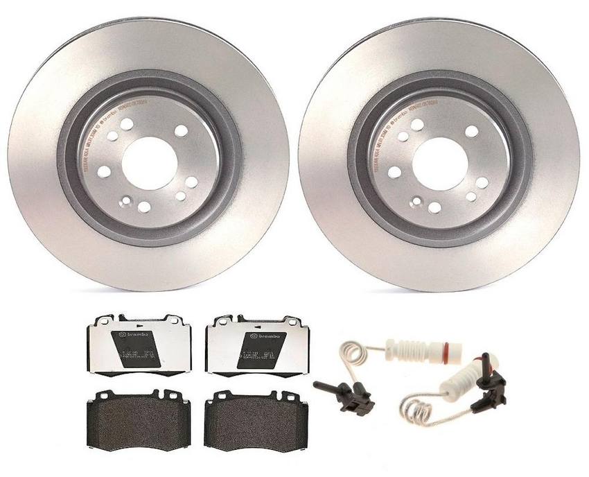 Brembo Brake Pads and Rotors Kit – Front (345mm) (Low-Met)