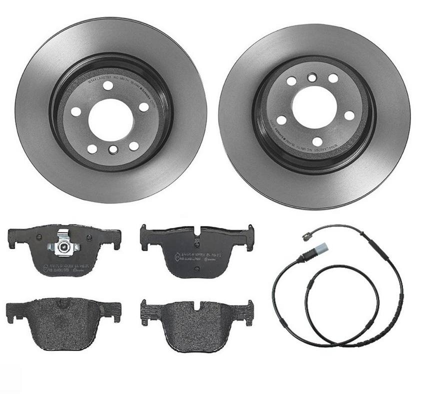 BMW Brembo Brake Kit – Pads and Rotors Rear (330mm) (Low-Met) 34356792292 – Brembo 1534678KIT