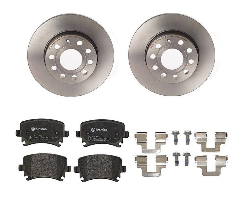 Brembo Brakes Kit – Pads and Rotors Rear (260mm) (Low-Met)