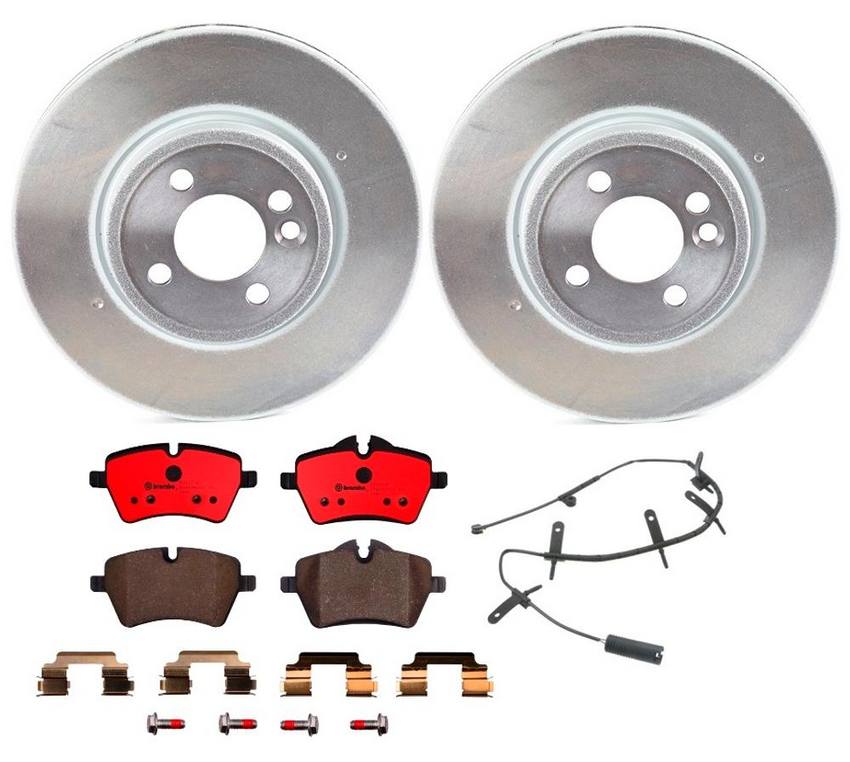 Brembo Brake Pads and Rotors Kit – Front (294mm) (Ceramic)