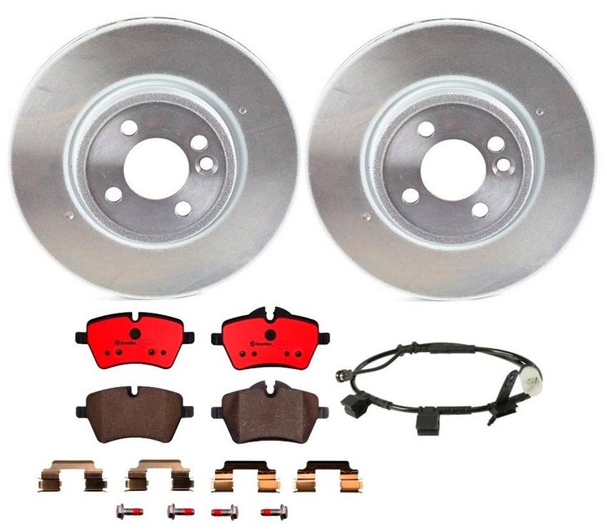 Brembo Brake Pads and Rotors Kit – Front (294mm) (Ceramic)