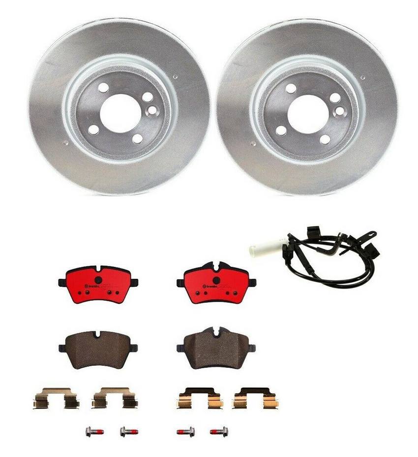 Brembo Brake Pads and Rotors Kit – Front (294mm) (Ceramic)