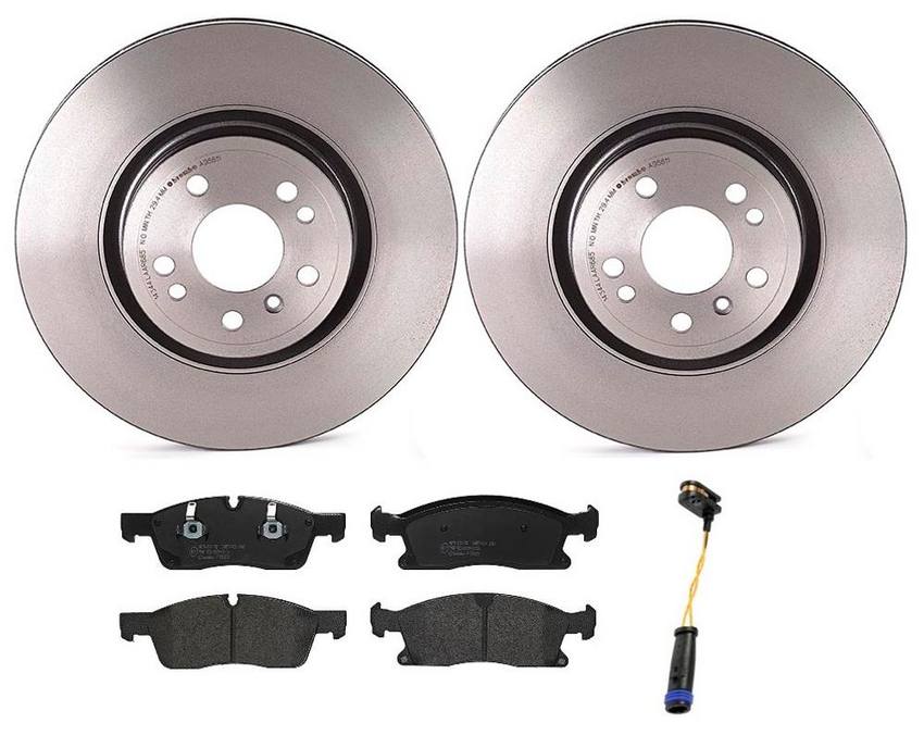 Brembo Brake Pads and Rotors Kit – Front (330mm) (Low-Met)