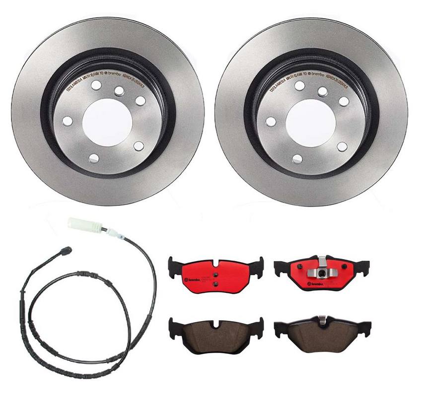 Brembo Brakes Kit – Pads and Rotors Rear (300mm) (Ceramic)