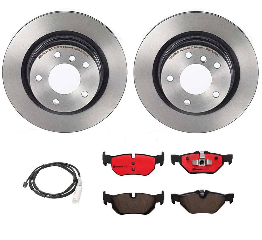 Brembo Brakes Kit – Pads and Rotors Rear (300mm) (Ceramic)