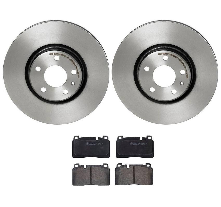 Brembo Brake Pads and Rotors Kit – Front (320mm) (Low-Met)